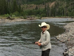 Fishing on the River - Yellowstone Horse Pack Trips and Fly Fishing